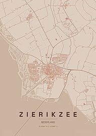 Map of Zierikzee by Stef van Campen