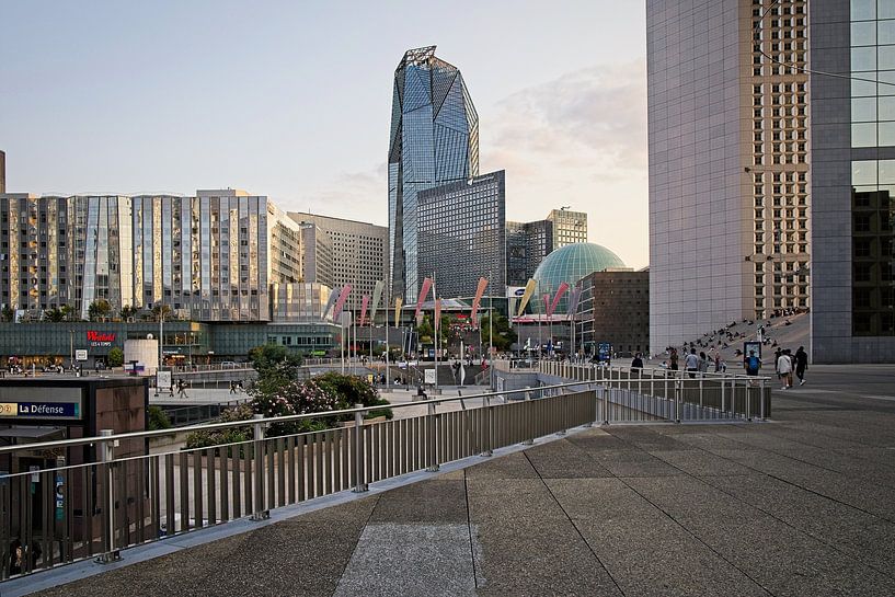 Sunset @ La Defense by Rob Boon