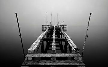 Die Seebrücke am Lido von Oliver Lahrem