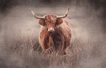 Scottish Highlander in the Drenthe countryside by KB Design & Photography (Karen Brouwer)
