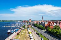 Vue du port de la ville hanséatique de Rostock par Rico Ködder Aperçu