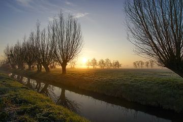 Magischer Sonnenaufgang von Dirk van Egmond