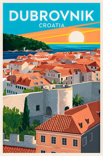 Dubrovnik, Kroatië.
