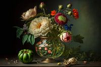 Still life with flowers.