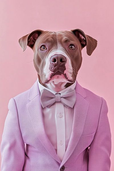American Pit Bull Terrier von Poster Art Shop