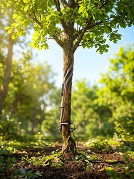 Von den Waffen zu den Wurzeln von Dedy Ajad Setiawan