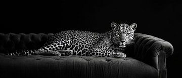 Eleganter Leopard von Poster Art Shop