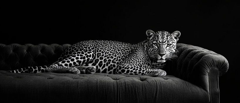 Eleganter Leopard von Poster Art Shop