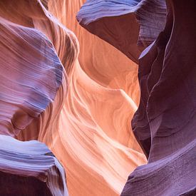 Antilopenschlucht (unten), Page, Arizona, Amerika von Henk Alblas