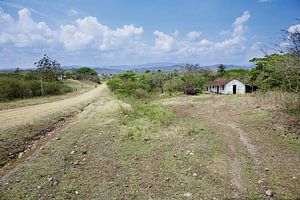 Panoramisch uitzicht op de bergen en het landschap in Cuba