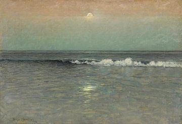 Birge Harrison,Night Sinks On The Sea, 1896