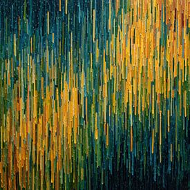Il pleut des cordes (abstrait) sur TheXclusive Art