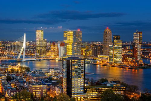 Ligne d'horizon de Rotterdam 