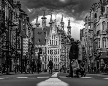 Leuven by day van Alpha Vision Photography