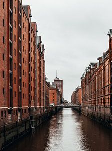Hamburg, Speicherstadt, Elbe, Deutschland