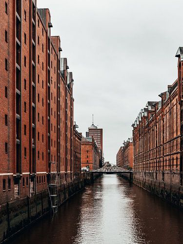 Hamburg, Speicherstadt, Elbe, Germany