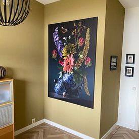 Customer photo: Royal Flora by Fine Art Flower - Artist Sander van Laar, on canvas