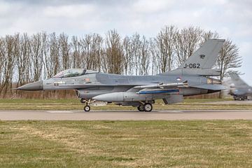 Koninklijke Luchtmacht F-16 Fighting Falcon (J-062). van Jaap van den Berg