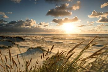 Coucher de soleil au Danemark