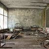 Ziekenhuis wachtkamer in Pripyat sur Tim Vlielander