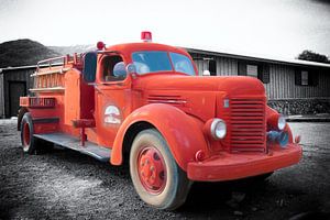 Camion de pompiers de la Vallée de la Mort