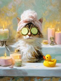 Wellness-Tag für Katzen – Entspannung von IamHome Studio