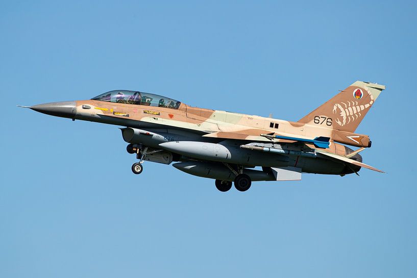 Israelische Luftwaffe F-16 Fighting Falcon von Dirk Jan de Ridder - Ridder Aero Media