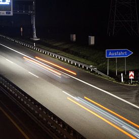 Highway at Night von Dennis Meißner