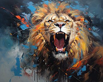 Löwe | Löwen von Wunderbare Kunst