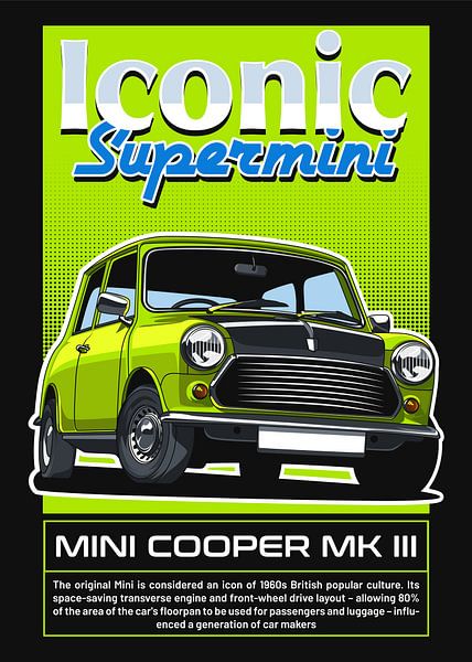 Mini Cooper MK 3 Oldtimer von Adam Khabibi
