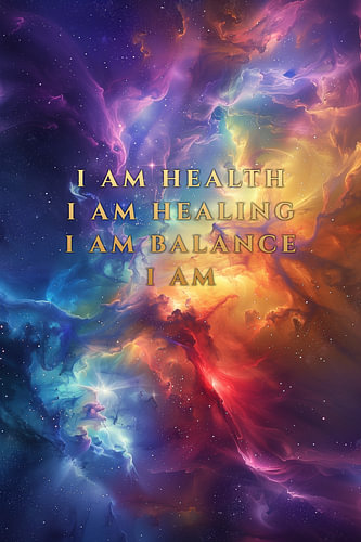Goldene Affirmation: Gesundheit und Ausgeglichenheit
