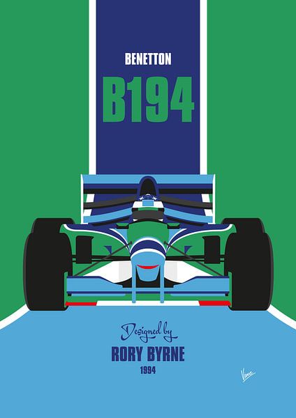 MY 1994 Benetton B194 van Chungkong Art