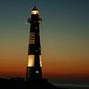 Breskens sunset lighthouse by gea strucks