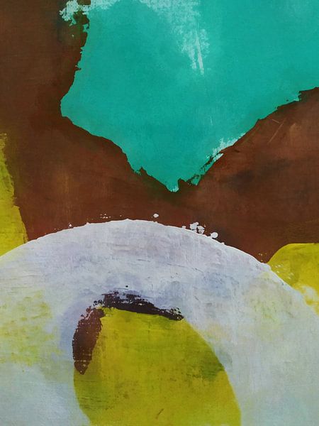 Rustic Abstract 6 von Georgia Chagas