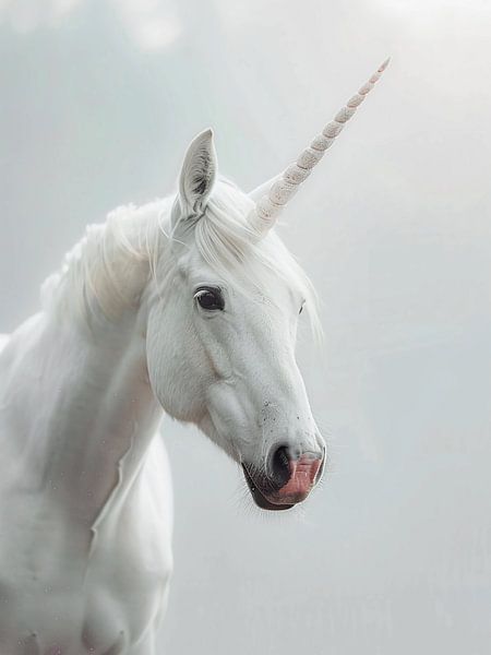 weißes Einhorn von haroulita