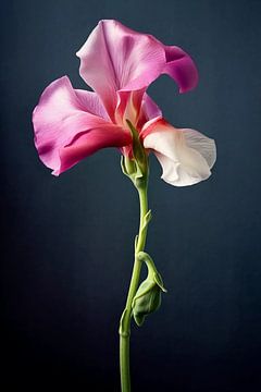 sweet pea flower by haroulita