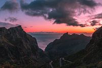 Sunset in the valley