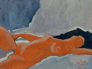 Schlafende Figur