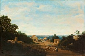 Paysage brésilien avec le village d'Igaraçú, Frans Jansz Post