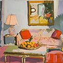 A living room in the style of Matisse by Niklas Maximilian thumbnail