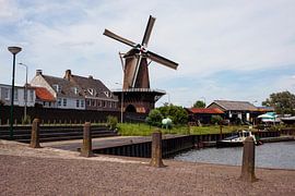 The windmill of Wijk bij Duurstede, The Netherlands