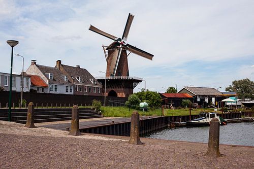 De windmolen van Wijk bij Duurstede