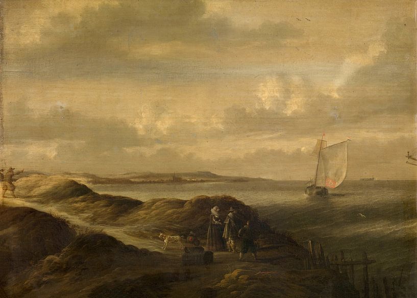 Paysage marin, Bonaventura Peeters l'Ancien par Des maîtres magistraux