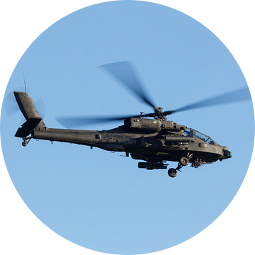AH-64 Apache helikopter van Arjan van de Logt