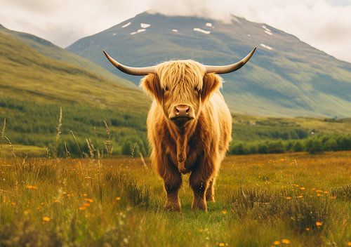 Schotse Hoogland Koe