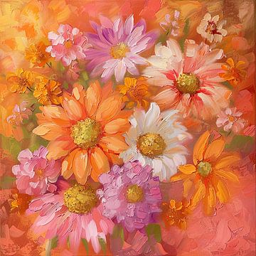 Bloemen Bloemen Lente van Poster Art Shop
