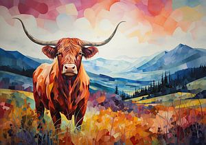 Highland Cow Vache écossaise Highlander Highlander écossais