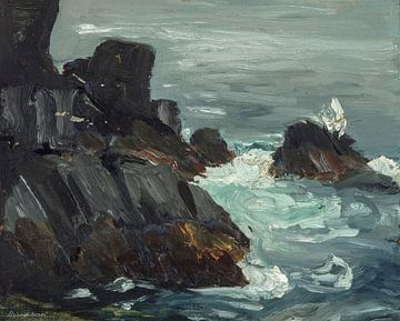 Robert Henri-Rocky Promontory, Monhegan, Maine.