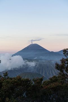 Sonnenaufgang am Vulkan Bromo