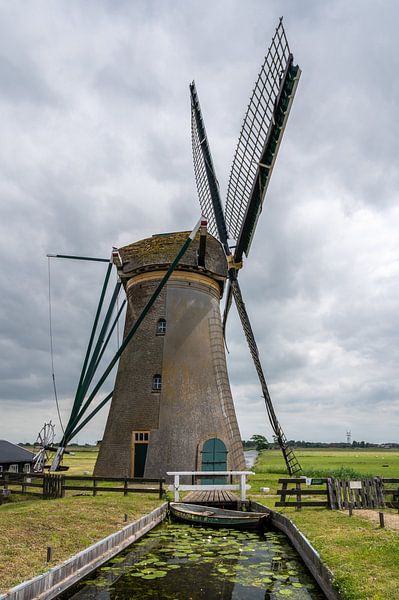Butterhouse-Mühle in Warmond von Kok and Kok